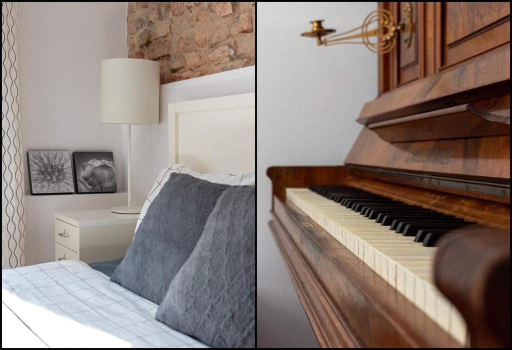Piano Apartment W Sercu Starego Miasta Гданск Екстериор снимка